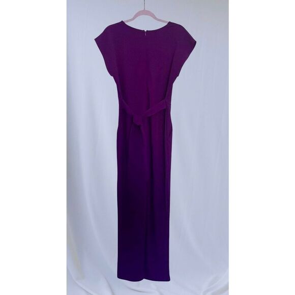 Brand New She + Sky Women's Large Plum Purple Jumpsuit With Pockets - Picture 9 of 11